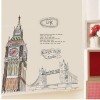 The Big Ben Clock London Tower Wall Sticker